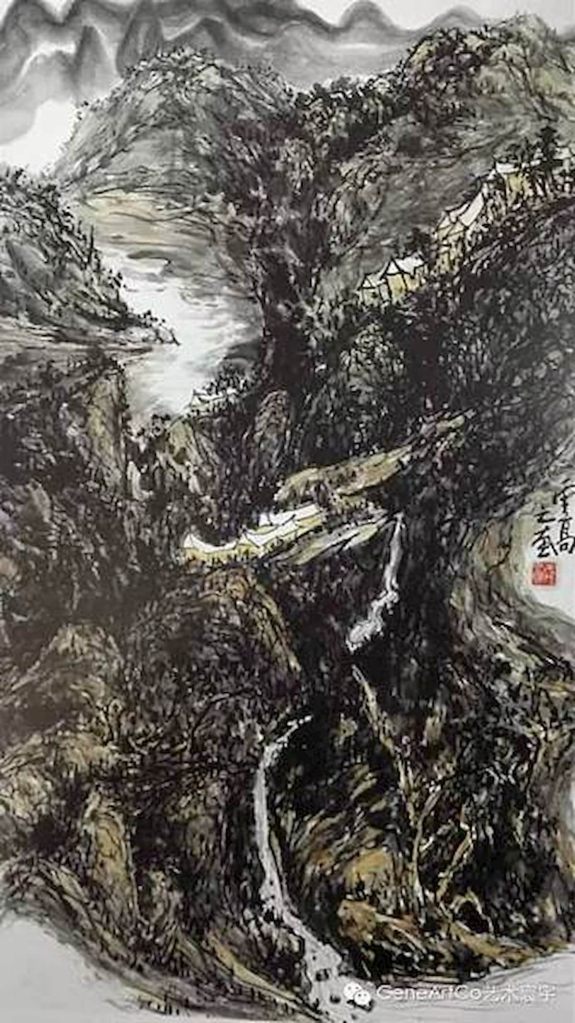 H.H.第三世多杰羌佛創始的十六個畫派: 文風派
